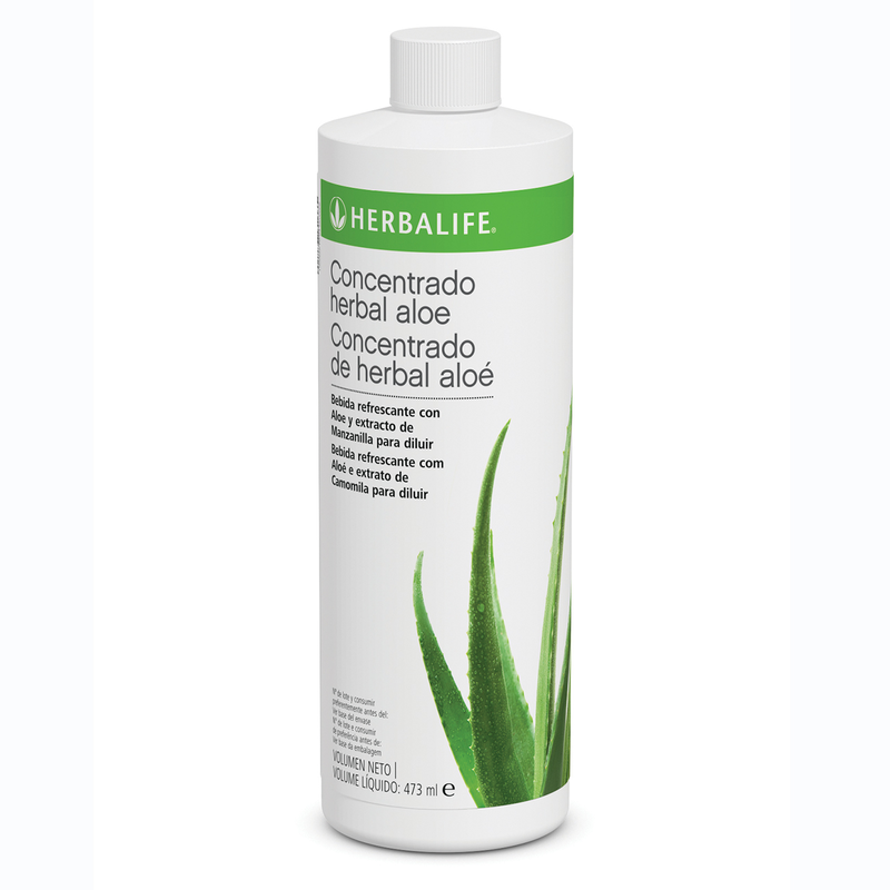 Concentrado Herbal Aloe 473 ml - Elige tu sabor Original / Mango
