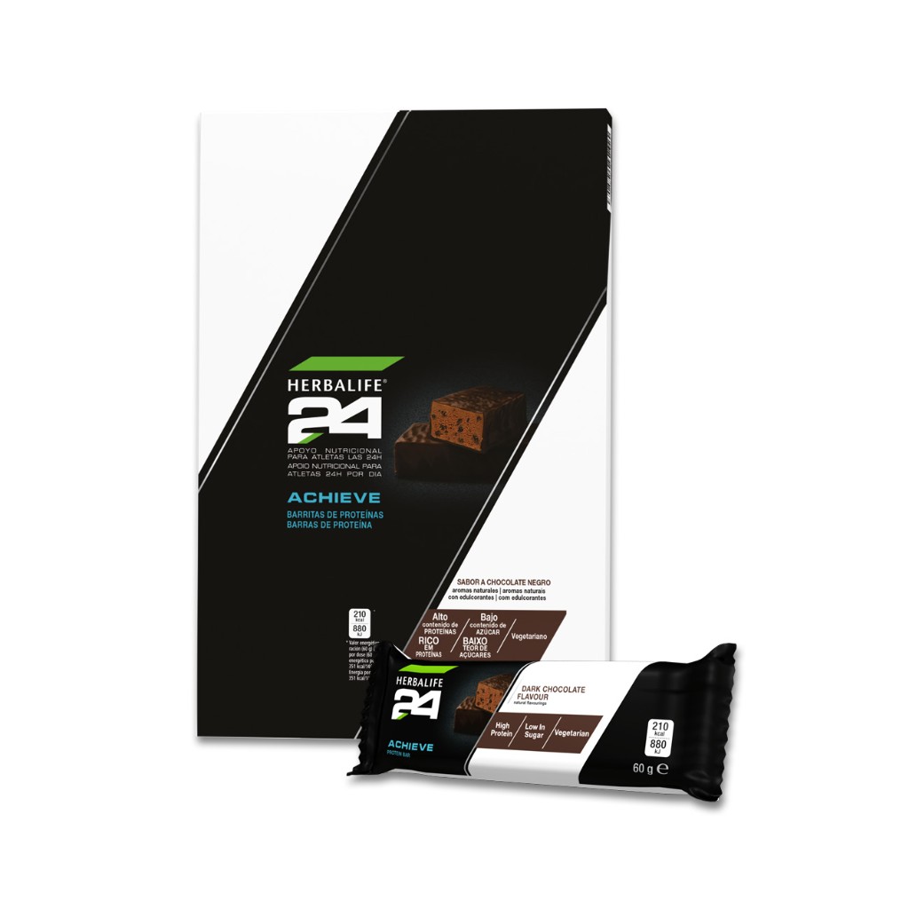 Barritas de Proteínas Achieve H24 - Caja de 6 barritas
